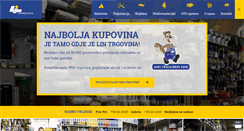 Desktop Screenshot of lin-trgovina.hr
